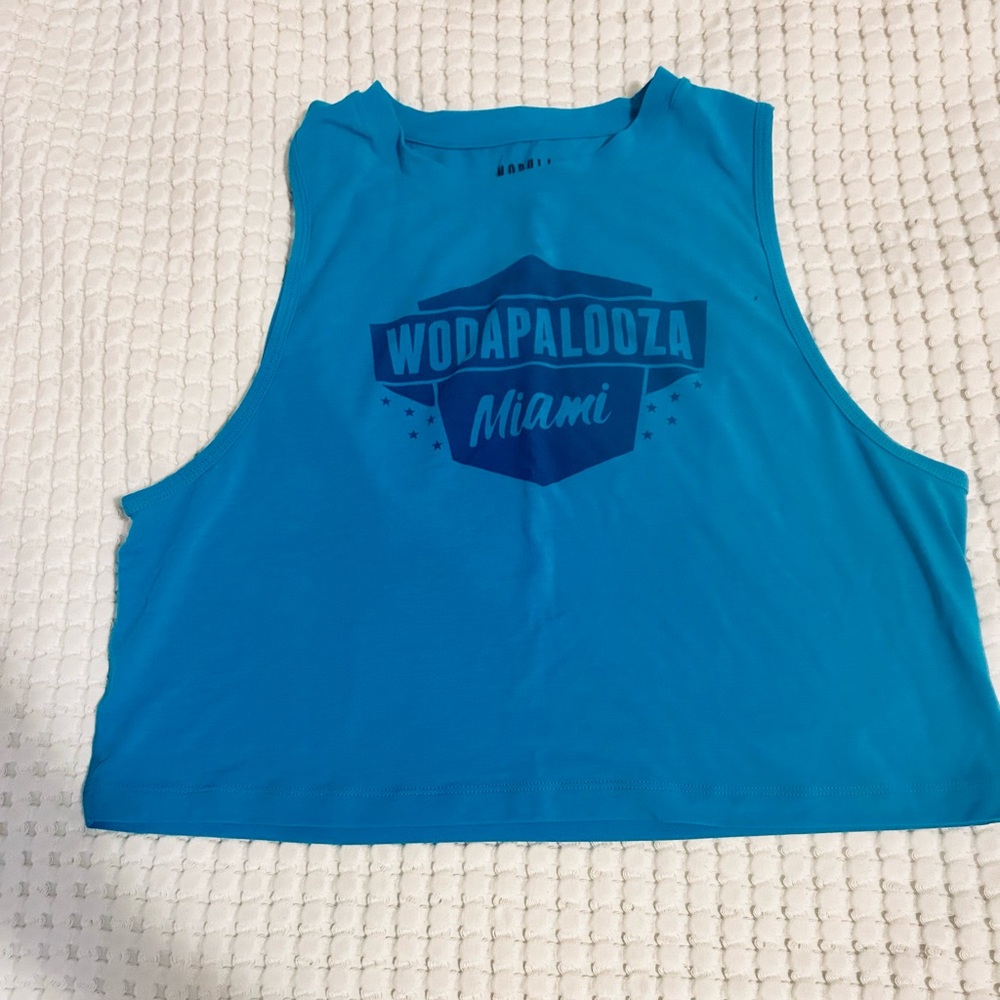 NOBULL Blue Wodapalooza Miami Tank Top